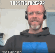 The Stig Face Stig Davidsen GIF - The Stig Face Stig Davidsen I Dont Know Who This Is GIFs