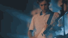 Strumming Will Levy GIF - Strumming Will Levy The Story So Far GIFs