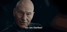 You Are Starfleet Jean Luc Picard GIF - You Are Starfleet Jean Luc Picard Star Trek Picard GIFs