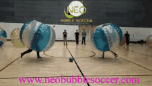 neobs bubble boy bubble soccer bounce flip