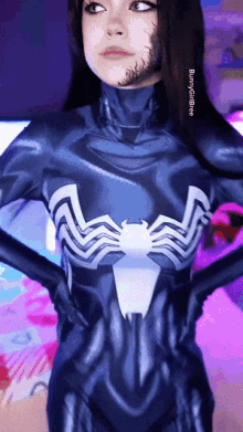 Egirl Venom GIF - Egirl Venom Venom Cosplay GIFs