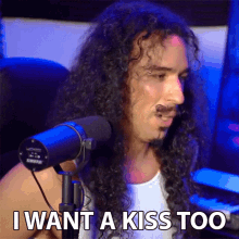 I Want A Kiss Too Anthony Vincent GIF - I Want A Kiss Too Anthony Vincent Kiss GIFs