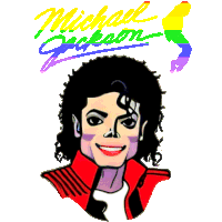 Michael Jackson Music Sticker - Michael Jackson Music Singer Stickers