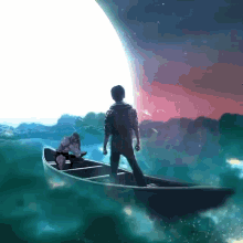 The Journey Beyond Fantastic And Fantastica Boat GIF - The Journey Beyond Fantastic And Fantastica Boat Clouds GIFs