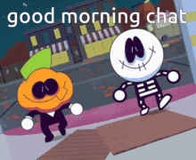 Spooky Month Good Morning GIF - Spooky Month Good Morning Good Morning Chat GIFs