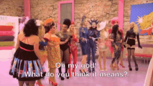 What Does It Mean Pearl GIF - What Does It Mean Pearl Pearl Drag GIFs
