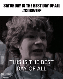 Gosweep Good Omens GIF - Gosweep Good Omens Saturday Best Day GIFs