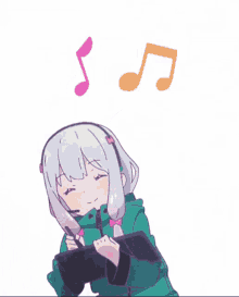 anime girl cute kawaii dancing
