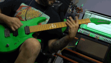 Fingerpicking Andrew Baena GIF - Fingerpicking Andrew Baena Plucking Guitar GIFs