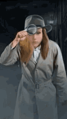 Krissy Kay Detective GIF - Krissy Kay Detective Magnifying Glass GIFs