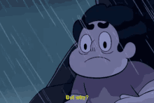 a cartoon character is asking but why