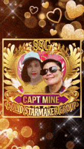 a picture of a man and a woman with the words solid starmaker group