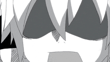 a black and white drawing of a cartoon character