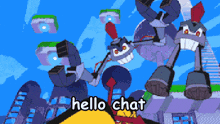 Stinkoman Hello Chat GIF - Stinkoman Hello Chat Hello GIFs