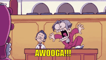 Ace Attorney Awooga GIF - Ace Attorney Awooga Awooga Meme GIFs