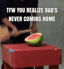 smash watermelon