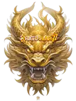 a ratular 7 logo with a dragon head