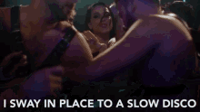 I Sway In Place To A Slow Disco Dancing GIF - I Sway In Place To A Slow Disco Dancing Partying GIFs