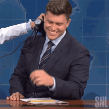 Embarrassed Colin Jost GIF - Embarrassed Colin Jost Saturday Night Live GIFs