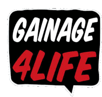 Gainage Gainage4life Sticker - Gainage Gainage4life Stickers