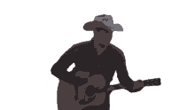 strumming jon pardi aint always the cowboy song jamming playing guitar