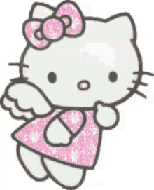 Hello Kitty Shining GIF - Hello Kitty Shining Wings GIFs