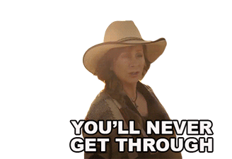 Youll Never Get Through Reba Mcentire Sticker - Youll Never Get Through Reba Mcentire Somehow You Do Song Stickers