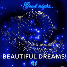 Beautiful Good Night GIF - Beautiful Good Night Planet GIFs