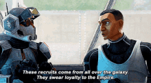 Star Wars Gregor GIF - Star Wars Gregor These Recruits Came From All Over The Galaxy GIFs