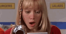 Shocked GIF - Lizzie Mc Guire Hillary Duff Shocked GIFs