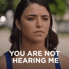 You Are Not Hearing Me Ellery GIF - You Are Not Hearing Me Ellery Diggstown GIFs