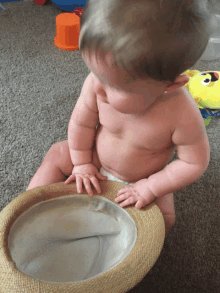 Baby Hat GIF - Baby Hat Chilling GIFs