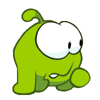I Don'T Know What To Say Om Nom Sticker - I Don'T Know What To Say Om Nom Cut The Rope Stickers