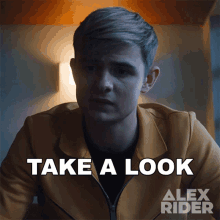 Take A Look Alex Rider GIF - Take A Look Alex Rider Look At This GIFs