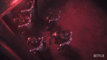 Soldiers Marching In Arcane GIF - Soldiers Marching In Arcane Team Holding Shields GIFs
