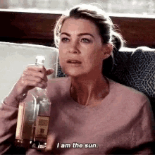 Meredith Grey I Am The Sun GIF - Meredith Grey I Am The Sun Sun GIFs