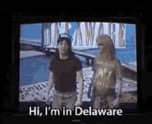 Hi Im Delaware Wayne GIF - Hi Im Delaware Wayne Garth GIFs