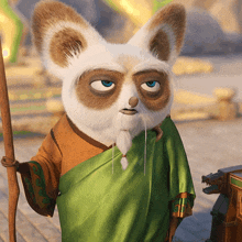 Frustrated Master Shifu GIF - Frustrated Master Shifu Kung Fu Panda 4 GIFs