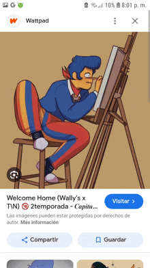 Wally Haciendo Publicidad En Google GIF