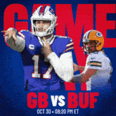 Buffalo Bills Vs. Green Bay Packers Pre Game GIF - Nfl National Football League Football League GIFs