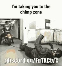 Motorcycle Chimp Zone GIF - Motorcycle Chimp Zone Drag GIFs