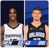 Memphis Grizzlies (68) Vs. Orlando Magic (45) Half-time Break GIF - Nba Basketball Nba 2021 GIFs