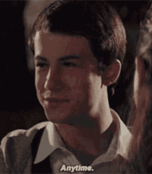 Clay Smiling GIF - Clay Smiling 13reason Why GIFs