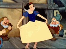 Dancing Snow White GIF