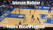 Iverson Molinar Wizards GIF - Iverson Molinar Wizards Nba Draft GIFs