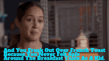 Station19 Andy Herrera GIF - Station19 Andy Herrera And You Freak Out Over French Toast GIFs