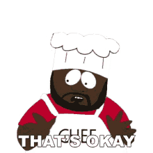 thats okay jerome chef mcelroy south park s1e8 damien