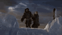 Climbing The Wall GIF - Jon Snow Game Of Thrones Igrit GIFs