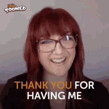 Thank You For Having Me Lauren Faust GIF - Thank You For Having Me Lauren Faust Stay Tooned GIFs