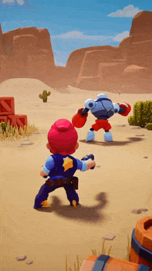 a video game character in a sheriff 's uniform is holding a gun